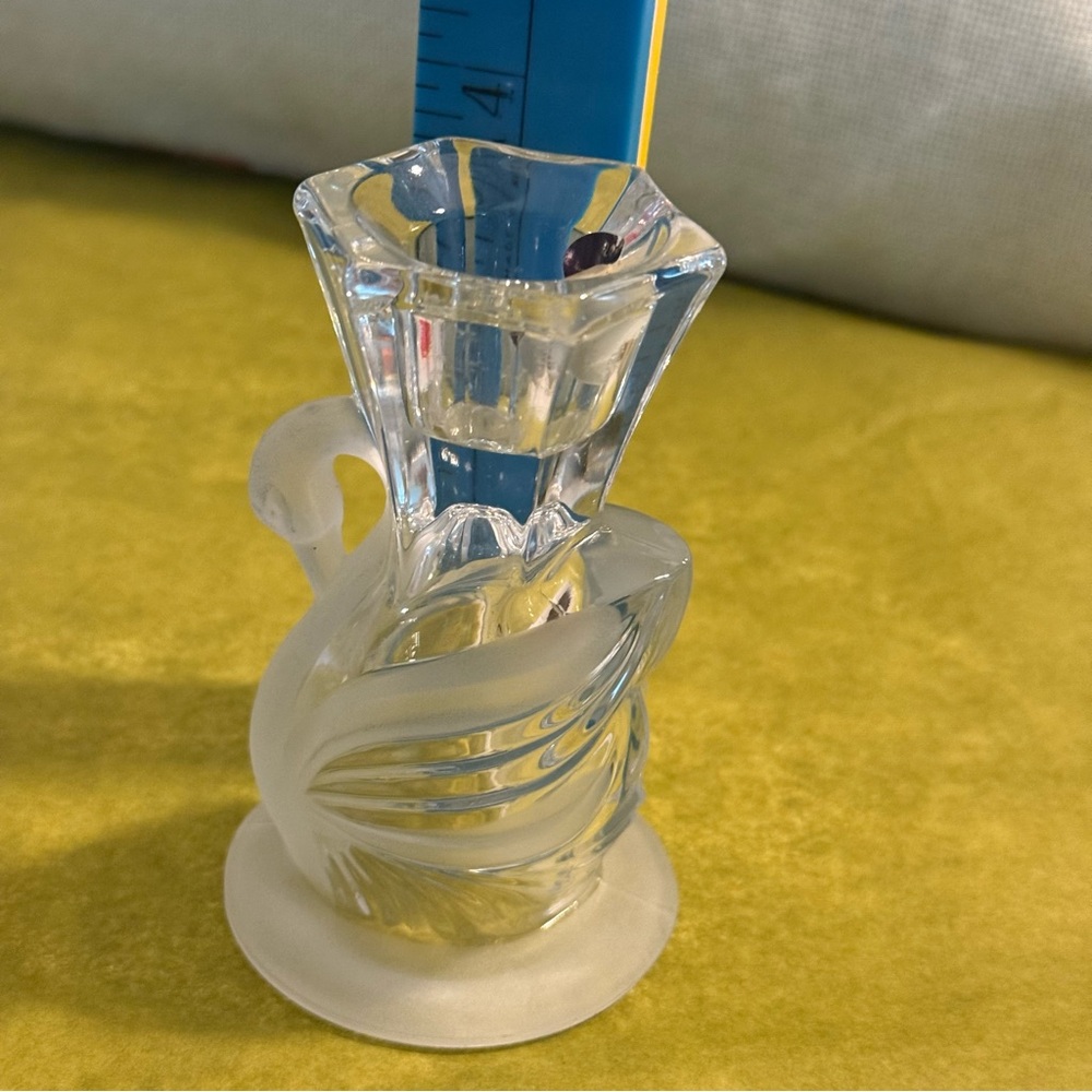 PartyLite Swan Crystal Candle Holders - Picture 7 of 9